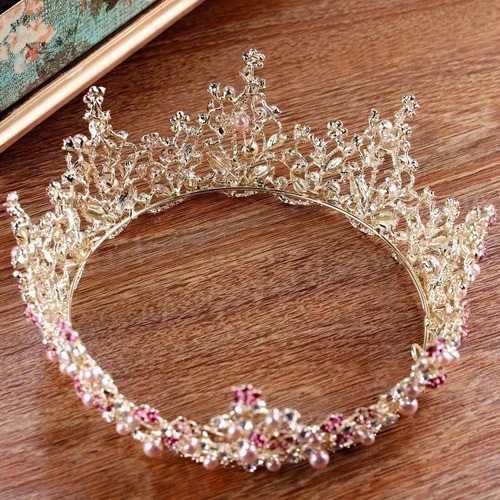 .l Corona Tiara Reina For Novia De Estilo Retro Barroco