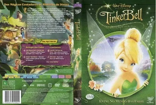 Tinker Bell Uma Aventura No Mundo Das Fadas Dvd Lacrado | MercadoLivre