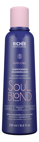 Richée Professional Soul Blond Cond Desamarelador 250ml