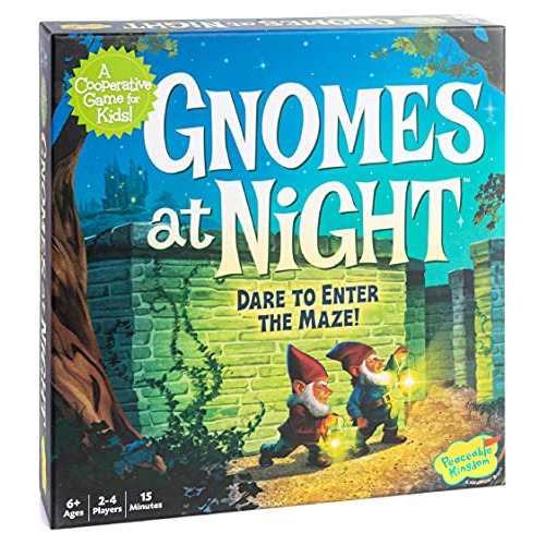 Gnomes At Night Juego Mesa Laberinto 2-4 Jugadores Ingles