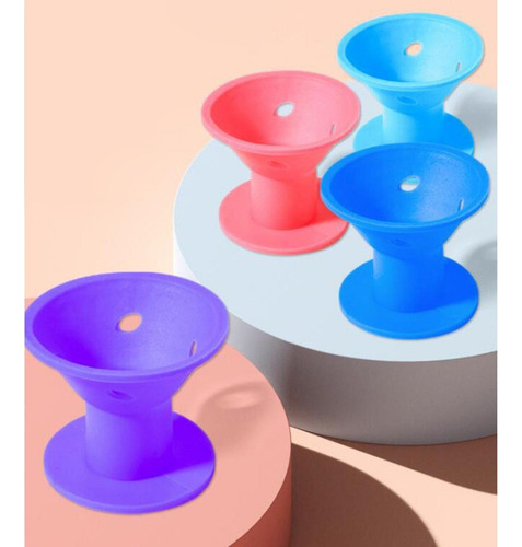 Rodillos De Silicona Para Rizar El Cabello Sin Calor Para La