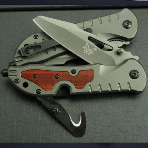 Canivete Benchmade Da49 Tático Militar C/ Clip Cinto E Corta