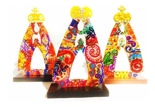 Imagen 1 de 8 de Virgen Del Valle Siluetas Decorativas Mdf Recuerdos Souvenir