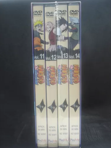 Dvd Box Naruto Shippuden - 1ª Temporada Box 3 4 Discos - Playarte