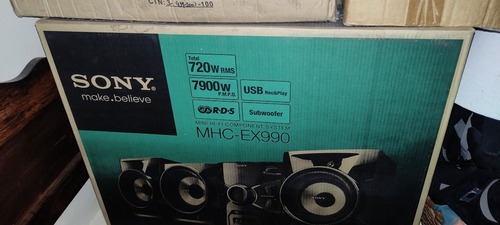 Equipo Sonido Mini Componente Sony Mhc-ex990 Nuevo Sin Uso