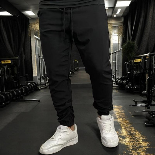 Kit 3 Calças Tactel Masculina Jogger Com Elastano Treino