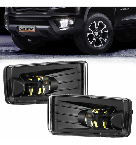 Auxbeam Luz Antiniebla Led Para Chevy Silverado 2008-2 Tahoe