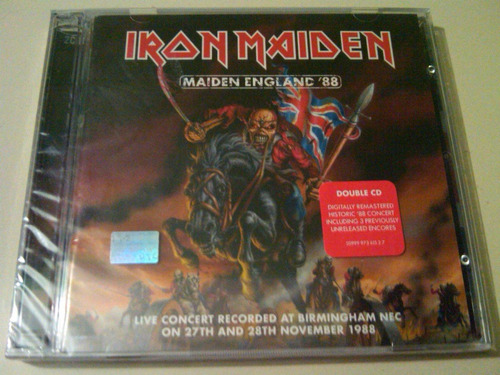 Iron Maiden Maiden England '88 2 Cd Nuevo Cerrado Nacional