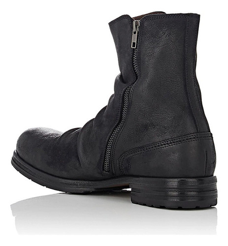 Botas Laterales Casuales, Zapatos De Seguridad Para Hombre C
