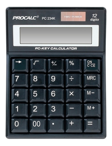 Calculadora De Mesa 12 Digitos Pc234k Procalc