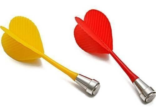Imagem 6 de 7 de Jogo De Dardos Tabuleiro Alvo Duplo 38cm 6 Dardos Manual