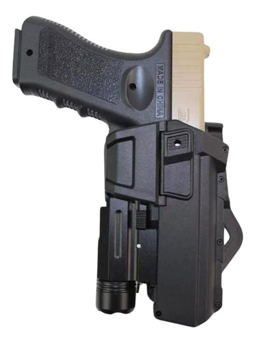 Coldre Glock G17 G22 Tático Uso Com Lanterna Olight Valkyrie