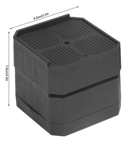 Juego De 8 Elevadores De Cama Semicubiertos En Forma De L, A