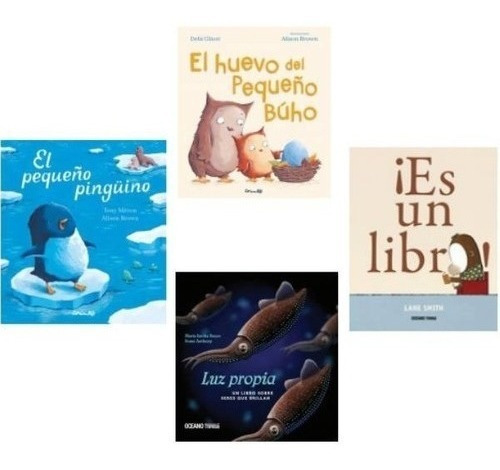 Pack Infantil - Es Un Libro + Huevo Buho + Luz Propia +1