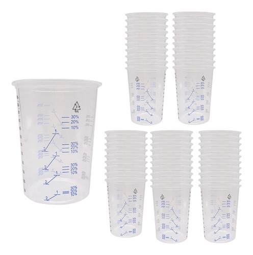 Vaso De Medición De Plástico Para Vaso De Precipitados De