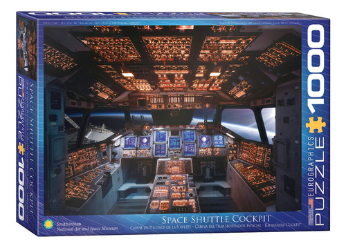 Puzzle Eurographics Shuttle Cockpit 1000 Piezas