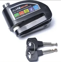 Comprar Candado Freno Disco Moto Con Alarma Anticizalla  Antirrobo
