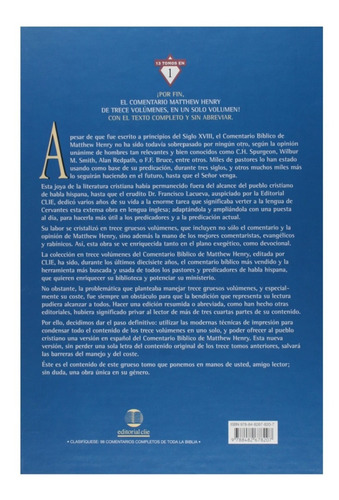 Imagen 3 de 4 de Comentario Bíblico Matthew Henry 13 Tomos En 1