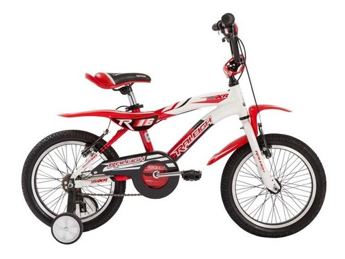 Bicicleta Bmx Freestyle Infantil Raleigh Mxr R16 Blanco/rojo