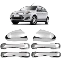 Comprar Kit Apliques Cromados Manijas + Espejos Fiesta 2002 A 2013