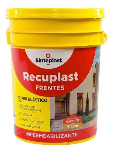 Recuplast Frentes 20 Litros 