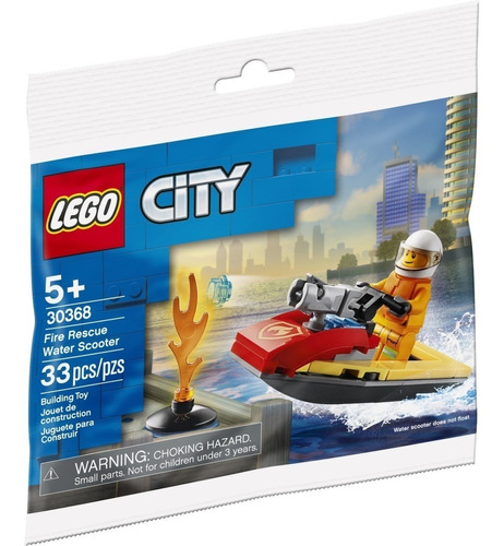 Lego City Moto De Agua Heroes Bomberos Fire Rescue
