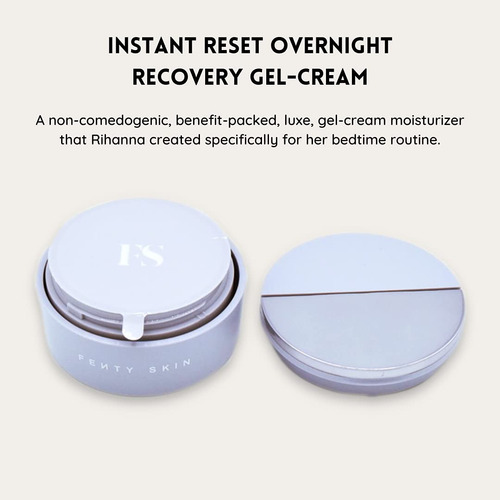 Crema Hidratante Fenty Skin Instant Reset, 50 Ml Con Ácido
