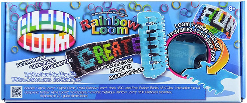Rainbow Loom Alpha Loom Pixel Arte De Juguete