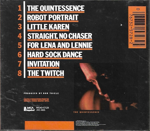 Q08 - Quincy Jones - And His Orchestra - The Quintessence