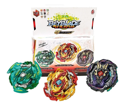 Beyblade B149 Gt Triple Booster Set Spriggan Dragon Bahamut