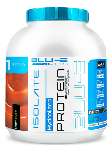 Proteína Whey Hidrolizada Isolate Blu-e 2.2kg Varios Sabores