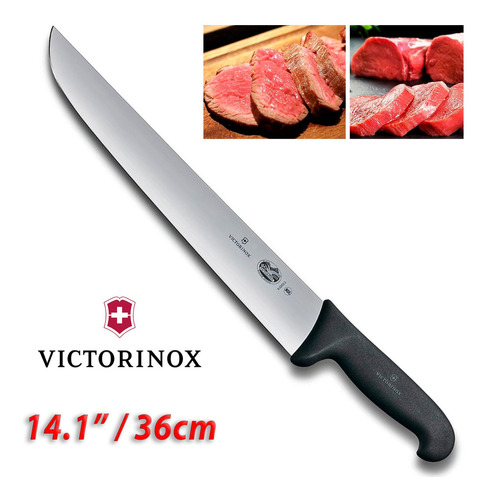 Cuchillo Cocina Carniceria Profesional Victorinox Acero 36cm