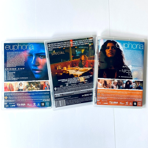 Dvd Euphoria Completo 2019 2020-21 2022 Dublado E Legendado
