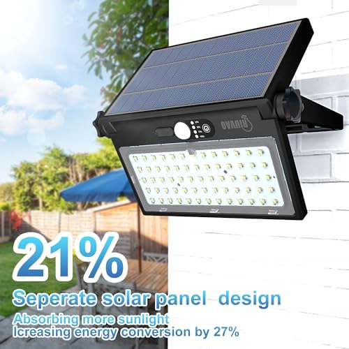 Luz De Trabajo Solar Led Recargable Luz De Inundación Con 3