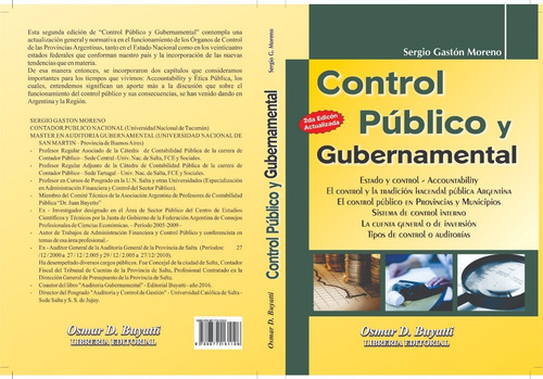 Control Público Y Gubernamental 2° Edicion Sergio Moreno