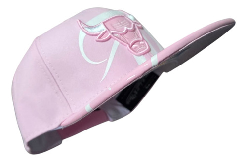 Gorra Chicago Bulls The Finals Rosa Y Blanco L Lisa