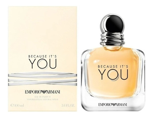 Perfume Because It's You De Armani 100 Ml Eau De Parfum Nuevo Original