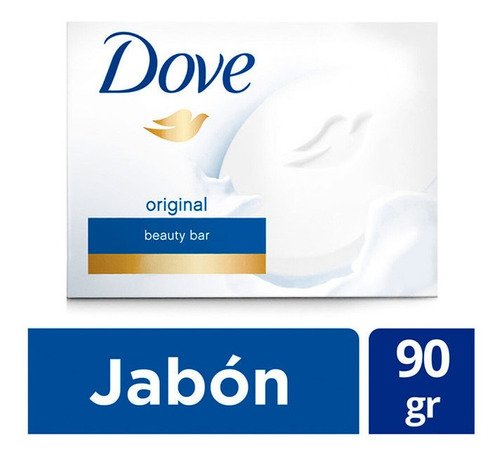 Jabon En Barra Dove Blanco Original X 90 Gr