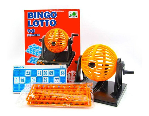 Bingo Tombola Juego De Mesa 12 Cartones / N Ofertas 