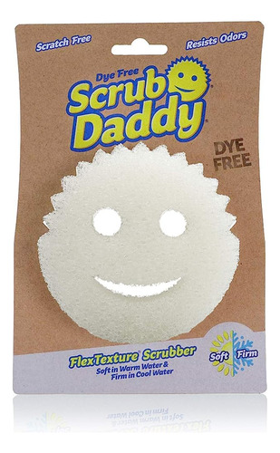 Scrub Daddy- Scrub Daddy Dye Free- Flextexture Sponge, Suave