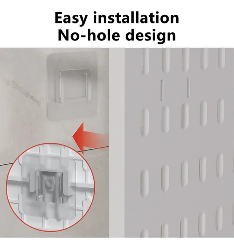 Estantería De Pared Doméstica Sin Agujeros En Forma De F, Ta
