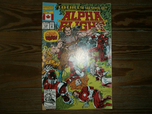 Marvel Comics Alpha Flight Vol1 No 115 December 1992 Canada