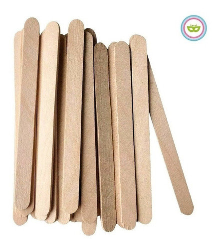 Palitos Helado Artesanías Natural 10 Pack X 50 Unidades