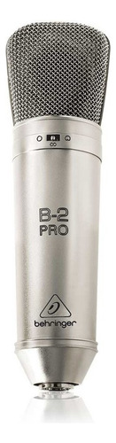 Microfone Behringer B-2 PRO Condensador Cardioide cor prateado