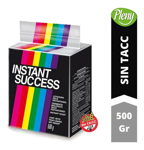 Levadura Masa Salada Instant Success 500 Gr - Sin Tacc