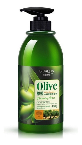  Shampoo De Aceite De Oliva Bioaqua Cabello Encantador 400g