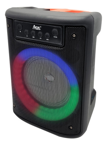 Parlante Portátil Rgb Bluetooth Sd Fm Usb 20w Aek 6.5  Atrix