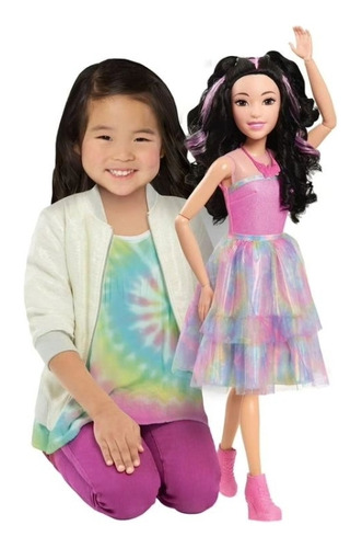 Barbie Grande Tie Dye Best Fashion Friend 72 Cm