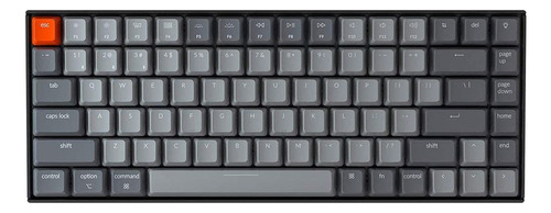 Teclado Mecánico Keychron K2, Inalámbrico, 70%, 84 Teclas