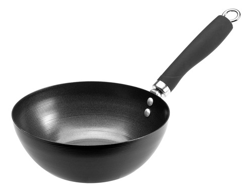 Wok Ecolution De Acero Al Carbono Antiadherente Con Mango Re